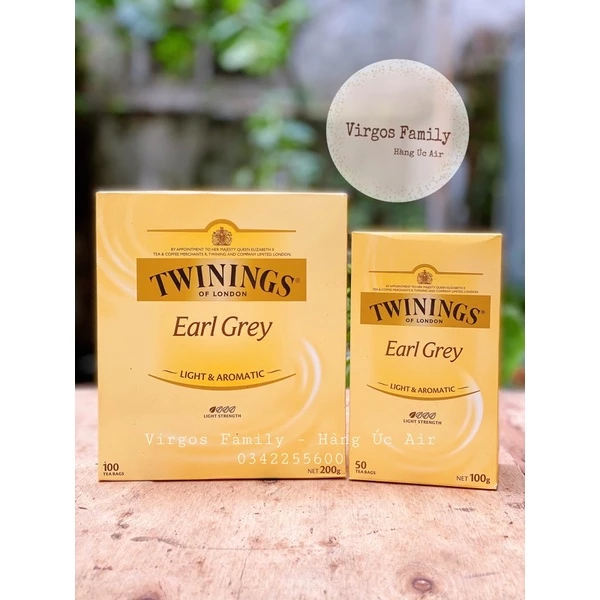 Trà bá tước Twinings of London Earl Grey