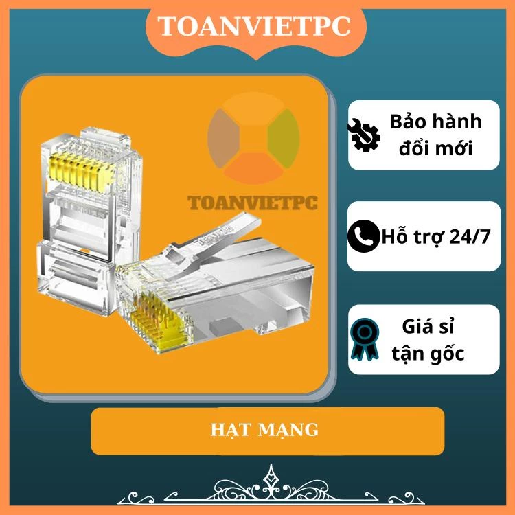 10 Đầu bấm dây mạng amp rj45