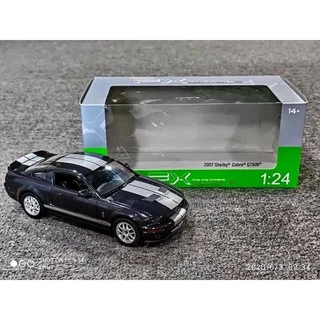 Xe Mô Hình Ford Mustang Gt500 1:24 Welly (Đen)