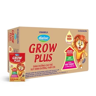 (Có thẻ tích điểm) Sữa Bột Pha Sẵn Vinamilk Grow Plus 110mx48h