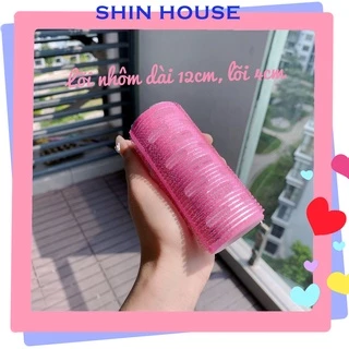 Lô cuốn tóc tự dính lõi nhôm 10cm uốn mái dài cỡ lớn