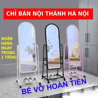 Gương Di Động Soi Toàn Thân Có Chân Bánh Xe, Gương Đứng Cực Nét Cao Cấp Thông Minh Hàng Loại 1 Giá Rẻ Treo Tường 3D 4D