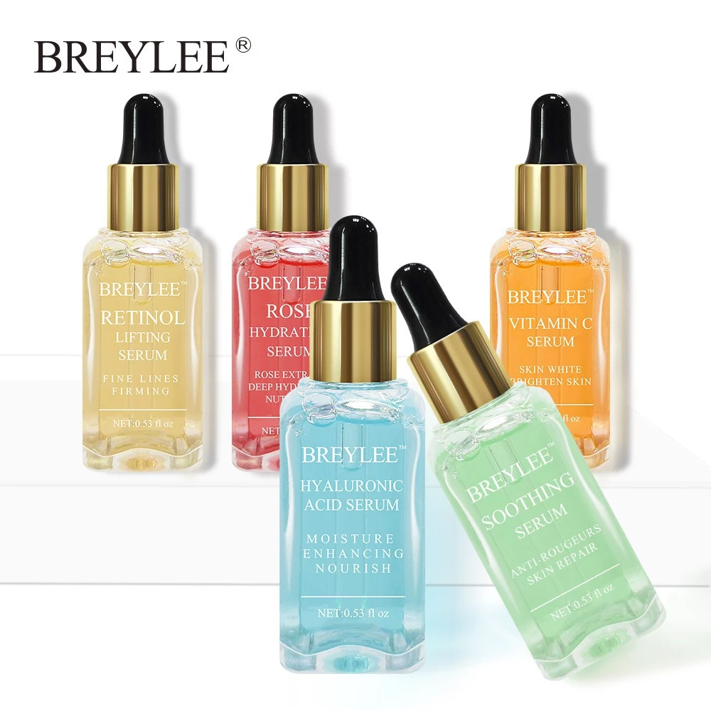 BREYLEE Serum chăm sóc phục hồi giúp làn da trắng sáng chứa Vitamin C và Axiit Hyaluronic 17ml