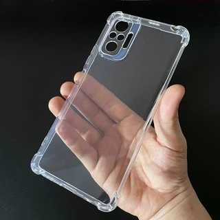 Ốp lưng dẻo Xiaomi Redmi Note 10, Redmi Note 10 5G Redmi Note 10 Pro, Redmi Note 10 Pro5G bo 4 cạnh chống sốc trong suốt