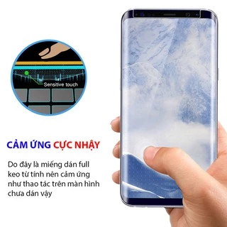 Cường lực full màn UV Samsung Note FE / Note 7 / Note 8 / S8 / S8 Plus / S9 / S9 Plus / Note 9/ S7 Edge