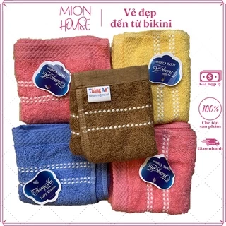 Khăn lau mặt, khăn rửa mặt cotton cao cấp 30x50 dày vừa, mềm mại, thấm hút tốt