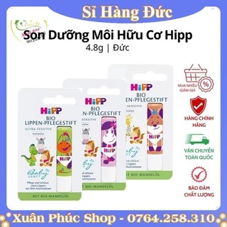 [auth] Son dưỡng môi hữu cơ HIPP BIO trẻ em cao cấp an toàn cho bé - Nội địa Đức Đủ Bill [Hot]