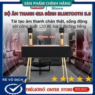 Hệ thống âm thanh Ontekco A-300 hát karaoke siêu đỉnh giải trí ngay tại nhà thegioiso_onviz_store