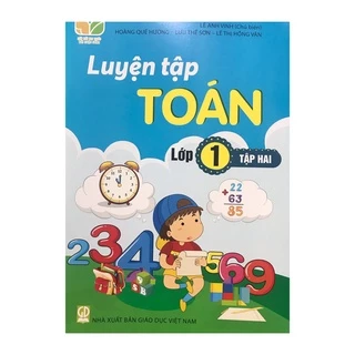 Sách Luyện tập Toán lớp 1 tập 2