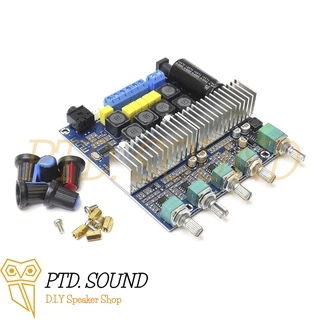 Mạch amp 2.1 Gemaudio 2*50W Sub 100W bluetooth 5.0 từ PTD sound