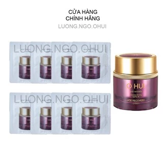 Gói Kem Dưỡng Ohui Tím Chống Lão Hóa Giảm Nếp Nhăn Trẻ Hóa Làn Da Ohui Age Recovery Cream 1ml