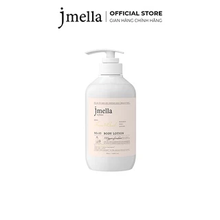 Sữa Dưỡng Thể Jmella In France Hương Nước Hoa No.3 Lime & Basil Body Lotion Chanh và Húng Quế Tươi Mát 500ml