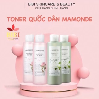 [Chính Hãng + Best Seller] Nước Hoa Hồng Mamonde Siêu Cấp Ẩm, Dịu Da, Cân Bằng pH