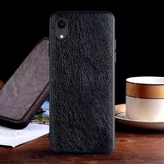 Ốp lưng Vitintage cho Apple iphone 6 6S 7 8 Plus X XS Max TPU mềm có vỏ PC cứng + da PU