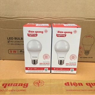 Bóng Đèn LED Điện Quang, Ánh Sáng Trắng Tinh Khiết 2 năm bảo hành  9W, 15W, 20W CHÍNH HÃNG