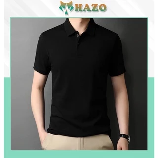 Áo Thun Nam Nữ Polo Cổ Trụ Tay Ngắn 217 Chất Mát Co Dãn 4 Chiều Cực Đẹp - Hazo