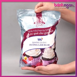 Đường Xay Siêu Mịn,Đường Bột Icing Sugar 1kg Vị Ngọt Đậm Đà, Độ Mịn Cao,Không Bị Kết Dính,Vón Cục,Dễ Tan Khi Đánh Trứng