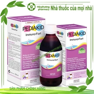 Vitamin Pediakid Immuno-Fort Tăng Sức Đề Kháng Cho Bé 125ml