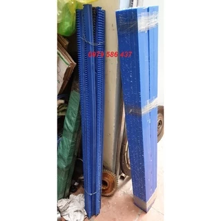 Thanh nhựa MC Nylon Hàn Quốc màu xanh 20x50x500mm