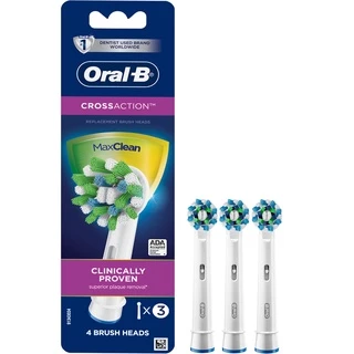 Set 3 đầu bàn chải điện thay thế Oral B Cross Action