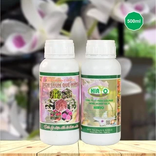 Phân bón dịch trùn quế cao cấp - Dành cho hoa Lan, Hồng,...(dung tích 250ml-500ml )