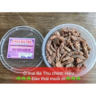 ĐÀO THÁI MUỐI ỚT chính hiệu Bà Thu (hộp155 gam), đặc sản ngon số 1 Hà Nội, GIAO HỎA TỐC