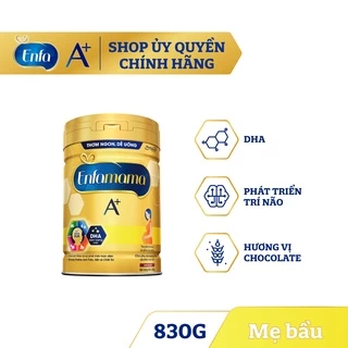 Sữa Bột Mead Johnson Enfamama A+ Hương Chocolate Hộp 830g (Cho phụ nữ mang thai và cho con bú)