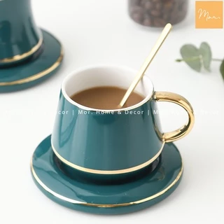 Set cốc sứ uống trà, cafe - 260ml