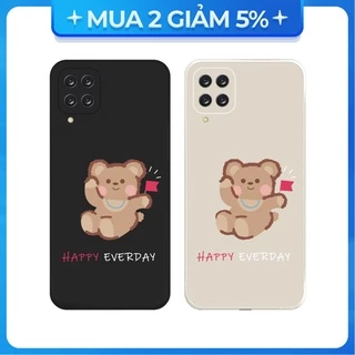 Ốp lưng cạnh vuông Samsung A10/A30S/A72/A50S/A32/...viền bảo vệ camera hình Happy Everyday.