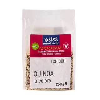 Hạt diêm mạch hỗn hợp ba màu hữu cơ Sottolestelle (Organic Quinoa Tricolore)