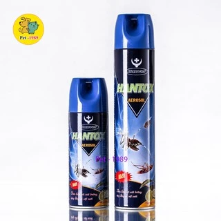 Bình Xịt Diệt Muỗi Ruồi Kiến Gián Hantox Aerosol 400ml & 600ml Pet-1989