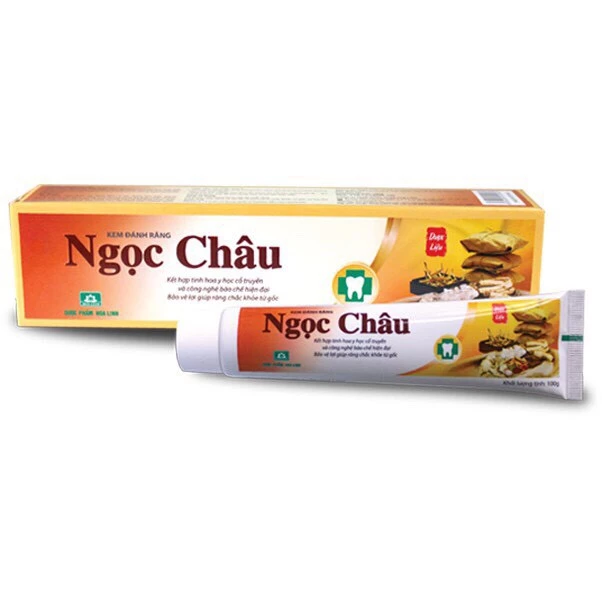 Kem đánh răng dược liệu Ngọc Châu - Cty dược Hoa Linh