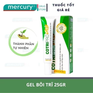 Gel bôi trĩ Cotripro 25gr