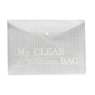 (Xấp 12 cái) Bìa nút F4 My Clear