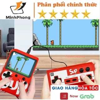 Máy chơi game cầm tay SUP 400 in 1, máy điện tử 4 nút cổ điển