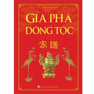 Sách Gia phả dòng tộc (bìa cứng)