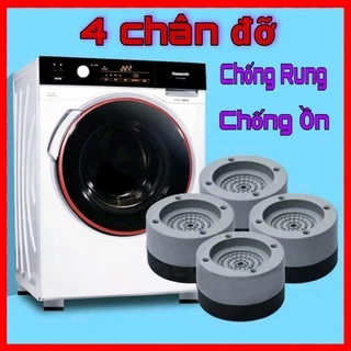 Bộ 4 đế chân chống rung máy giặt, chống ồn hiệu quả