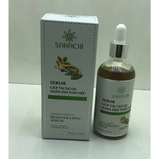 Serum giúp tái tạo da nhân sâm thảo mộc Sakachi 100ml
