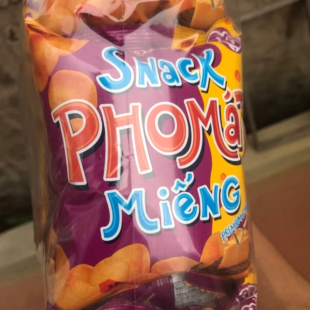 Bimbim Snack CUA VỊ XỐT CHUA NGỌT/ PHÔMAT MIẾNG  ( bịch 20 gói