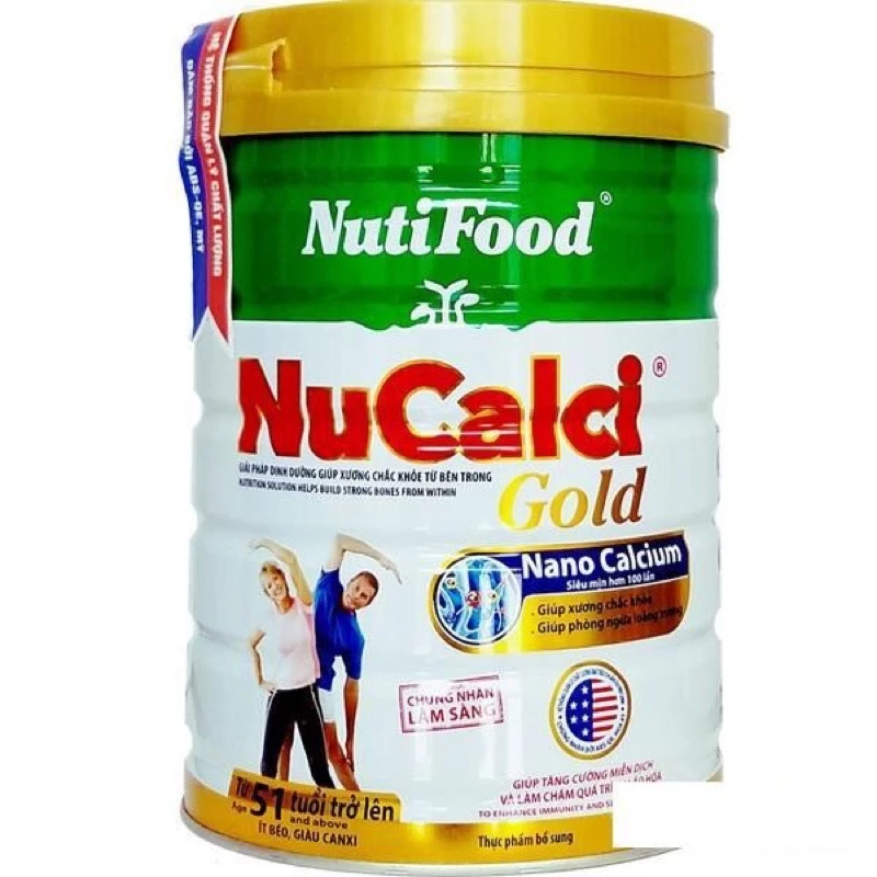 Sữa bột Nuti Nucalci Gold lon 800g.