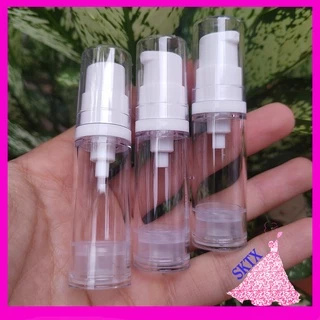 Chai hút chân không 5ml/ 10ml/ 20ml Chai Xịt Giọt Dùng Đựng Serum, Kem Dưỡng, Kem Chống Nắng, Toner, Dầu gội đi du lịch