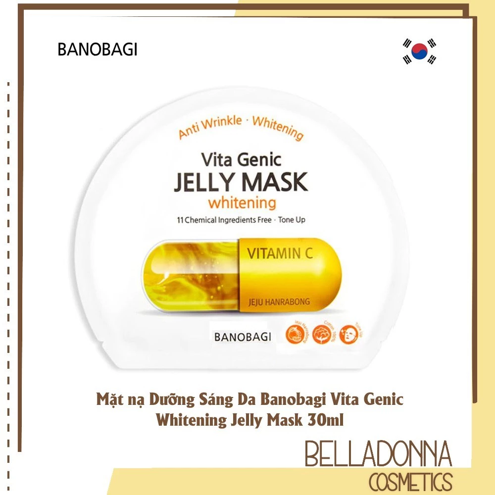 Mặt nạ Dưỡng Sáng Da Banobagi Vita Genic Whitening Jelly Mask 30ml