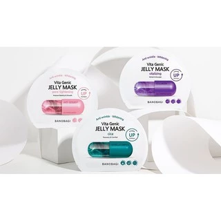 [Mã SKAMLTSW8 giảm 10% đơn 100K] [Mẫu Mới 2020] Mặt nạ giấy vita Genic Banobagi Jelly Mask (lẻ/ 1 miếng)