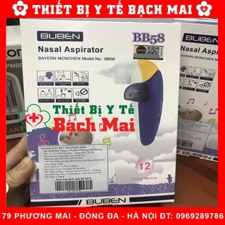 Máy Hút Mũi BUBEN BB58 NASAL ASPIRATOR [0-3Tuổi]