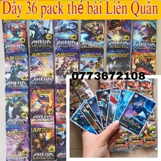 36 pack thẻ bài liên quân mobile vip