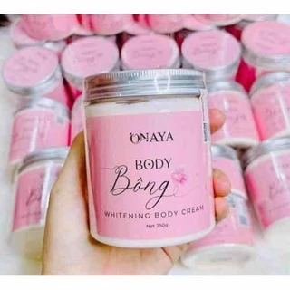 Kem Body Bông ONAYA 250g dưỡng trắng da toàn thân ( Hàng Chuẩn )