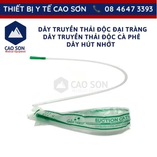 Dây truyền thải độc đại tràng cà phê Enema chính hãng GREETMED -dây hút đàm nhớt