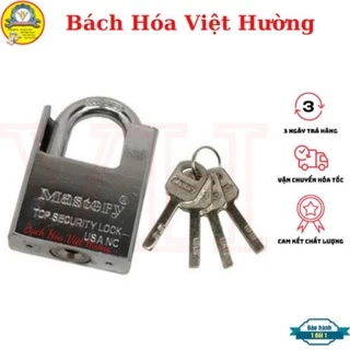 Ổ khóa cửa chống cắt Mastery, H&D size đại 60mm (cầu 10)  giá rẻ chống trộm, chống đập hiệu quả, khóa móc inox không gỉ