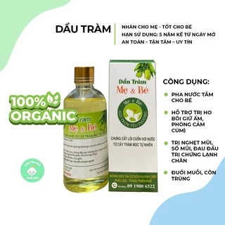 Tinh Dầu Tràm Huế Nguyên Chất 100ml - Tinh dầu tràm giúp giữ ấm, xông phòng hiệu quả