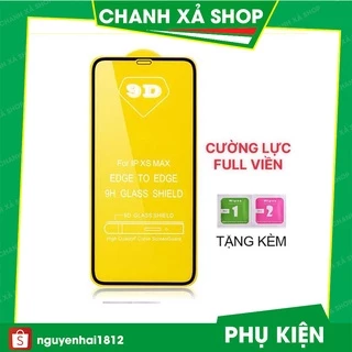 Kính cường lực iphone 9D full màn hình iphone 6 6plus 7pus x xs xsmax 11promax 12promax 11 12 13 pro max promax [9D]